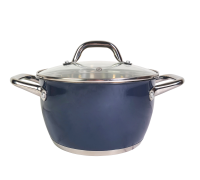 Кастрюля  CROCUS PR-2404-16  PEPPER 16×9,5см. 1.7 л. 