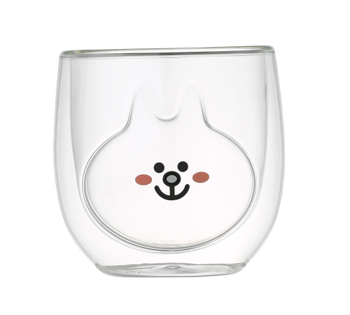 Набор стаканов VT-5403-200 ANIMALS с двойным дном 200 мл VITTORA