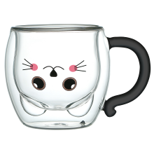 Набор чашек CATS (2 ШТ) VТ-5305-250 с двойным дном 250 мл.