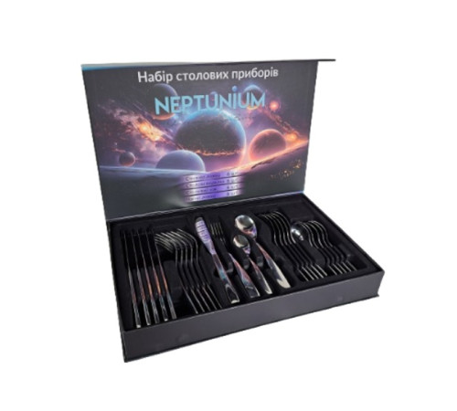 Набор столовых приборов Neptunium 24шт. GT-SFKS01-24 GUSTO