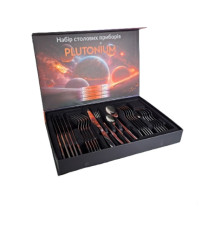 Набор столовых приборов Plutonium 24 шт. GT-SFKS02-24 GUSTO