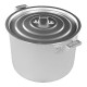 Набор алюминиевых кастрюль GT-1600-08 GUSTO 8 шт.