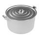 Набор алюминиевых кастрюль GT-1600-08 GUSTO 8 шт.