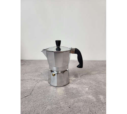 Кофеварка гейзерная GU-1000-3 Como 3 чашки 150 мл. (алюм) GUSTO