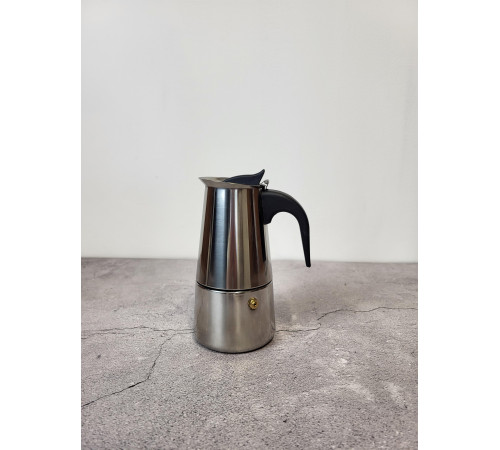 Кофеварка гейзерная GU-1003-9 Vico 9 чашек 450 мл. (сталь) GUSTO