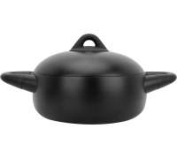 Жаровня PR-2243 Чорна перлина 24х7 см. 2.5л. PEPPER