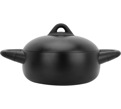 Жаровня PR-2243 Черная жемчужина 24х7 см. 2.5л. PEPPER