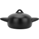 Жаровня PR-2243 Черная жемчужина 24х7 см. 2.5л. PEPPER