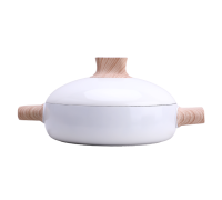 Жаровня PR-2330-22 Белая жемчужина 22см. 2л. PEPPER