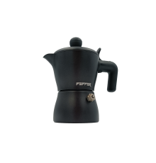Гейзерная кофеварка PR-2241 Черная Жемчужина 50мл. PEPPER