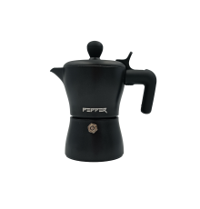 Гейзерная кофеварка PR-2242 Черная Жемчужина 100 мл. PEPPER