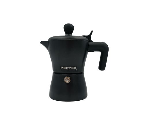 Гейзерная кофеварка PR-2242 Черная Жемчужина 100 мл. PEPPER