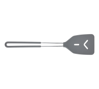 Лопатка GT-6301 з отворами граніт, силікон Gusto