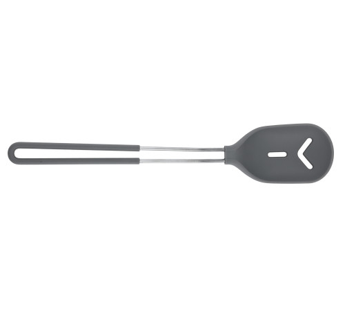 Ложка GT-6305 с отверстиями, гранит силикон Gusto