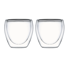 Набор стаканов VT-5413-250 TWIN с двойным дном 2 шт. 250мл Vittora