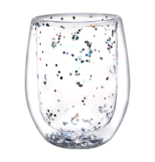 Набор стаканов VT-5409-350 STAR SILVER с двойным дном 2 шт. 350мл Vittora
