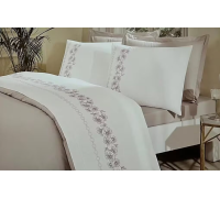 Комплект постільної білизни CK BOUTIQUE BEJ PETRA бежевий, євро OZDILEK