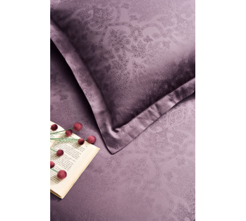 Комплект постельного белья CK JAKAR MORU ORNAMENT фиолетовый, евро OZDILEK
