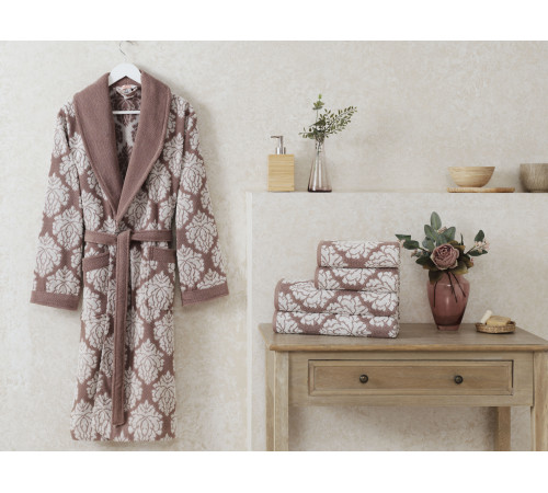 Рушник банний LIVING коричневий 70х140см. OZDILEK