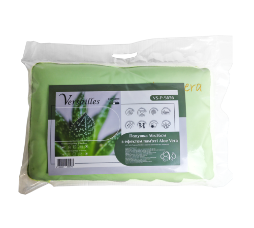 Подушка VS-P-5636 с эффектом памяти Aloe Vera, Versailles