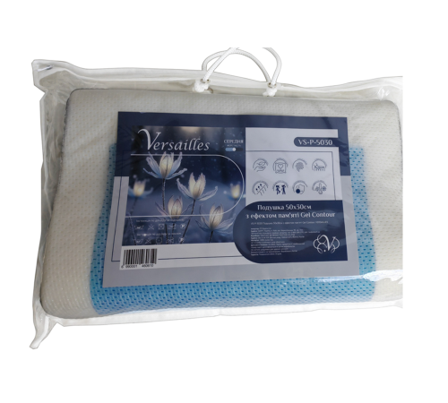 Подушка VS-P-5030 с эффектом памяти Gel Contour, Versailles