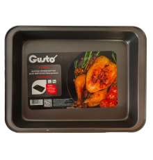 Форма прямоугольная для выпечки GT-3304 (жаровня) 39.5x30x6 см Gusto