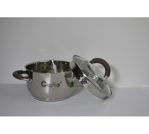 Кастрюля PRACTICO GT-1102-22 22 см 4.7 л GUSTO