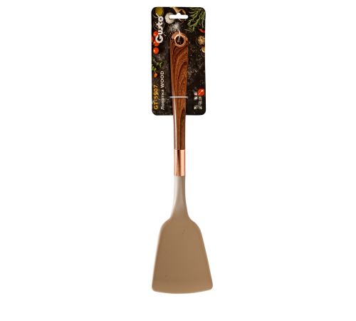 Лопатка GT-5907 WOOD, нейлон Gusto