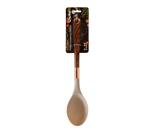 Ложка поварская GT-5904 WOOD, нейлон Gusto