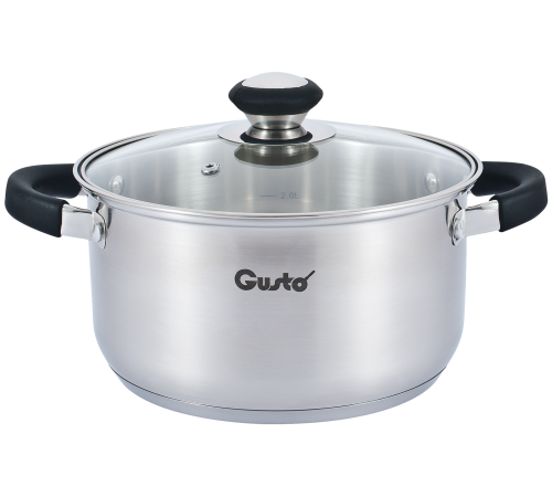 Кастрюля GT-1104-16 PRETO 16 см 1.6 л Gusto