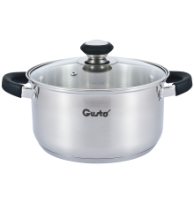 Кастрюля GT-1104-22 PRETO 22 см 4.2 л Gusto