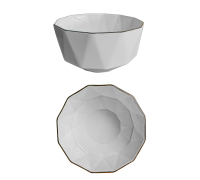 Салатник V-165ASG Blanco Astra Gold 165 мм Vittora