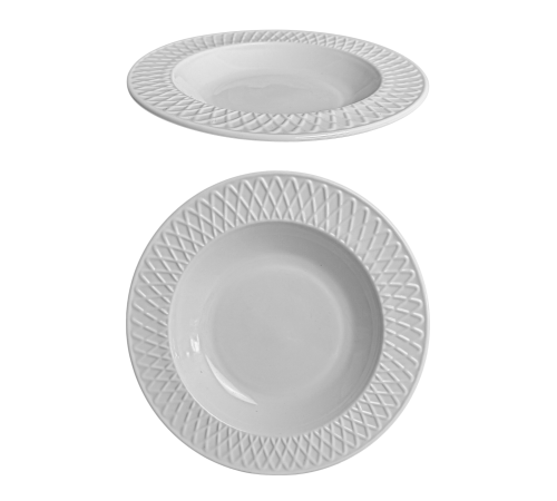 Тарелка суповая V-215VI Blanco Vintage 215 мм Vittora