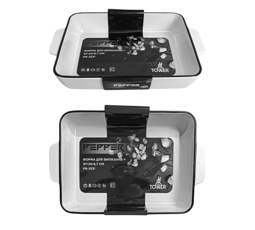Форма для выпечки PR-3331 Tower прямоугольная PEPPER 37x24x6.7 см