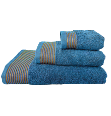 Полотенце Афина VS-T45-3050, 30х50см 100% хлопок, голубой Versailles