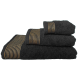 Полотенце Афина VS-T46-5090, 50х90см 100% хлопок, черный Versailles