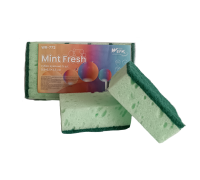 Губка кухонная Mint Fresh 5 шт WR-772 (9.5х6.5х3.5 см) Werk