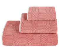 Полотенце VS-T317-7014 фактурное (70х140см) микрофибра, коралл Versailles