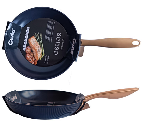 Сковорода GT-2800-20 Senso 20х4.3см. Gusto