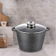 Каструля GT-2404-28/1 покриття MARBLE (28x20cм) 10л Gusto