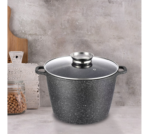 Каструля GT-2404-32/1 покриття MARBLE (32x22cм) 14л Gusto