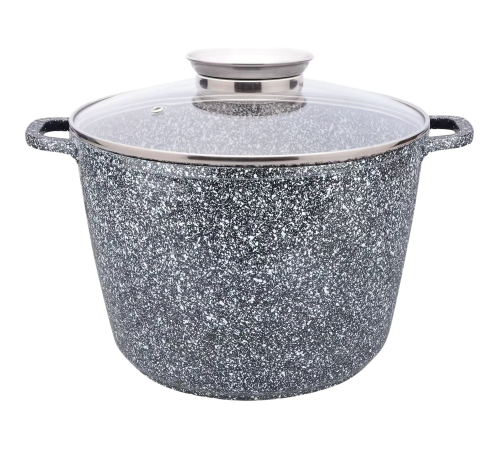 Каструля GT-2604-28/1 покриття CERAMIC SNOW (28x20cм) 10л Gusto