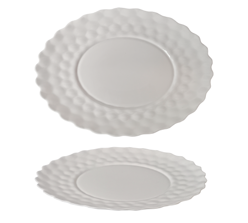 Блюдо VV-355LA Blanco, Lava 355 мм Vittora