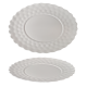 Блюдо VV-355LA Blanco, Lava 355 мм Vittora