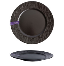 Тарелка обеденная VT-P-1260GN Grafene Night Vittora 260 мм