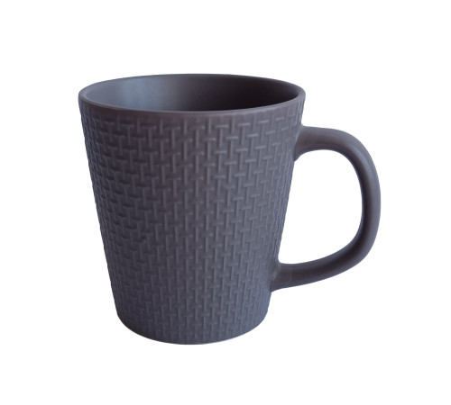 Чашка VT-P-3340GT Gray Texture Vittora 340 мл