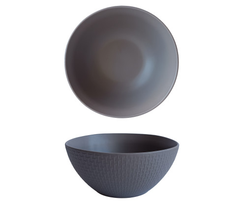 Салатник VT-P-2150GT Gray Texture Vittora 150 мм