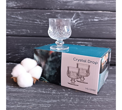 Набір чарок VS-13150 Crystal Drop 50 мл. Versailles 6 шт.
