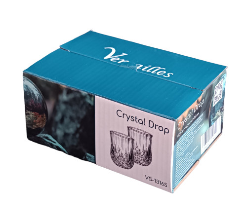Набір чарок VS-13165 Crystal Drop 45 мл. Versailles 6 шт.