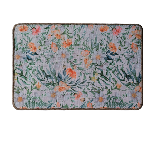 Вологопоглинаючий килимок для кухні VS-PU3045-8 (квіти) 30х45 см, Versailles